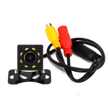 Camera video auto marsarier cu 8 leduri iluminare mers inapoi spate rezistenta la apa, unghi 140 de grade Camera video auto marsarier cu 8 leduri iluminare mers inapoi spate rezistenta la apa, unghi 140 de grade