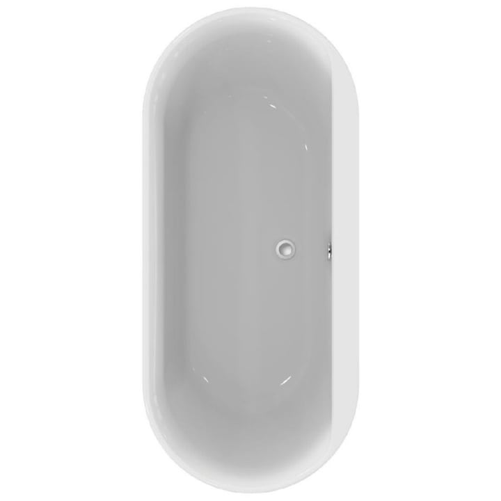 Cada baie ovala, acril, ideal standard connect air, 180 x 80 x 61 cm