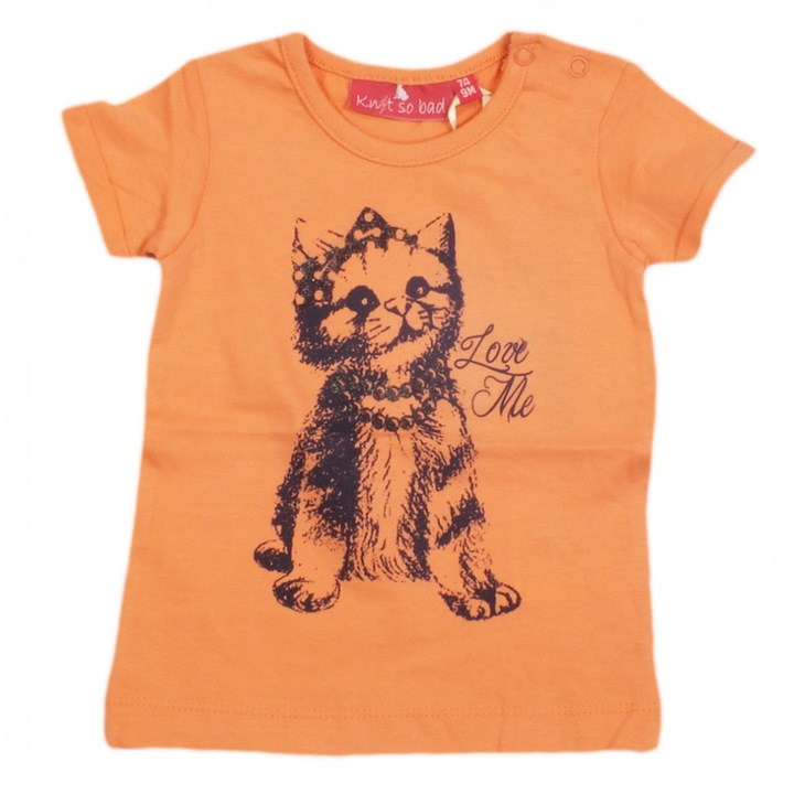 Knot So Bad polo cica mintaval, Sárga