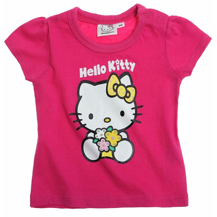 Tricou pentru fetiță Hello Kitty roz