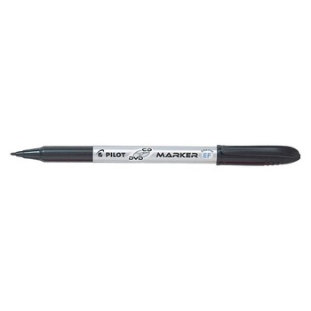Marker permanent Pilot Begreen, varf rotund, pentru CD/DVD, 0.6 mm, Negru Marker permanent Pilot Begreen, varf rotund, pentru CD/DVD, 0.6 mm, Negru
