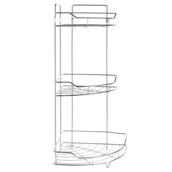 Etajera pentru baie 5Five, 3 nivele, metal, 25x26x56 cm Etajera pentru baie 5Five, 3 nivele, metal, 25x26x56 cm