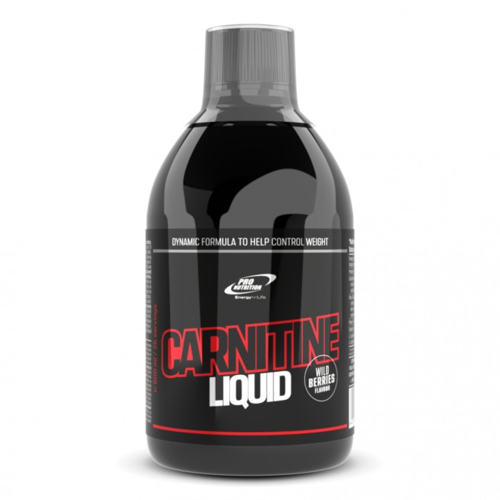Pro Nutrition folyékony karnitin, Carnitine Liquid, erdei gyümölcs, 500 ml