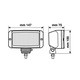 Proiector auto Prox alb 12V 1buc - Profunzime