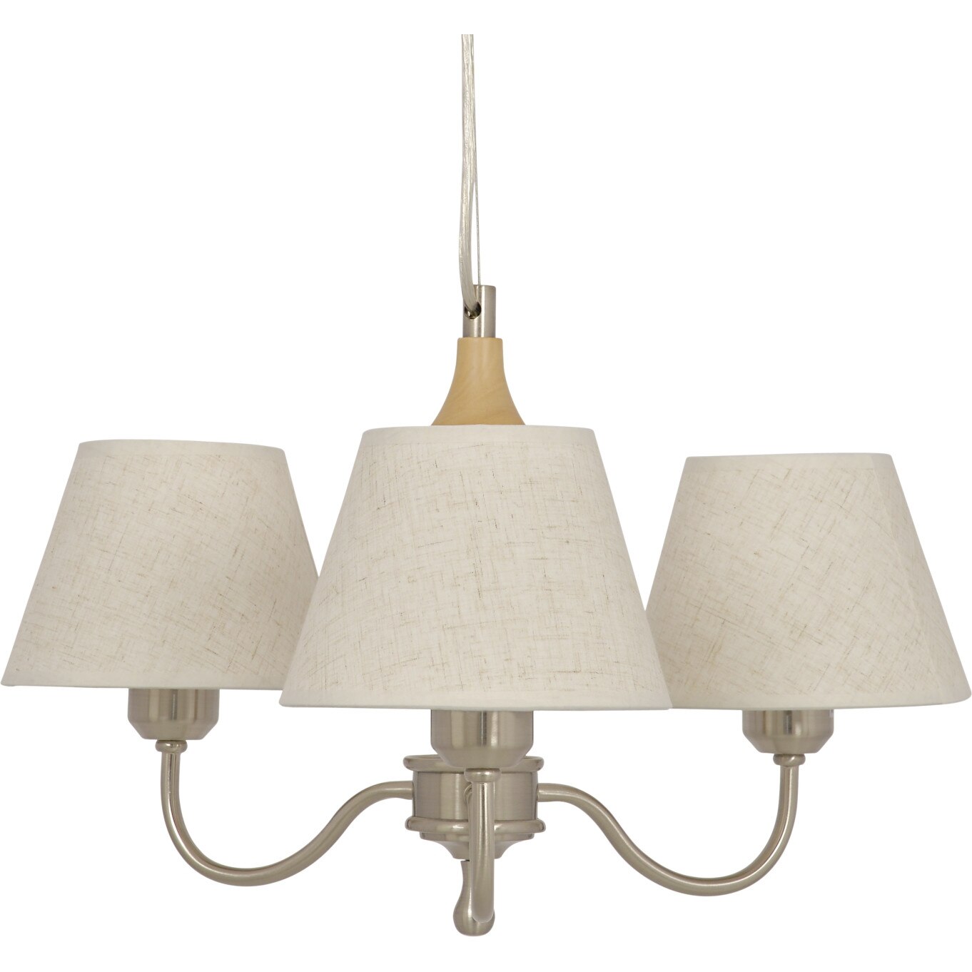 Candelabru Klausen Fausta 3, Alb, KL 0078, E14, 3x7 W