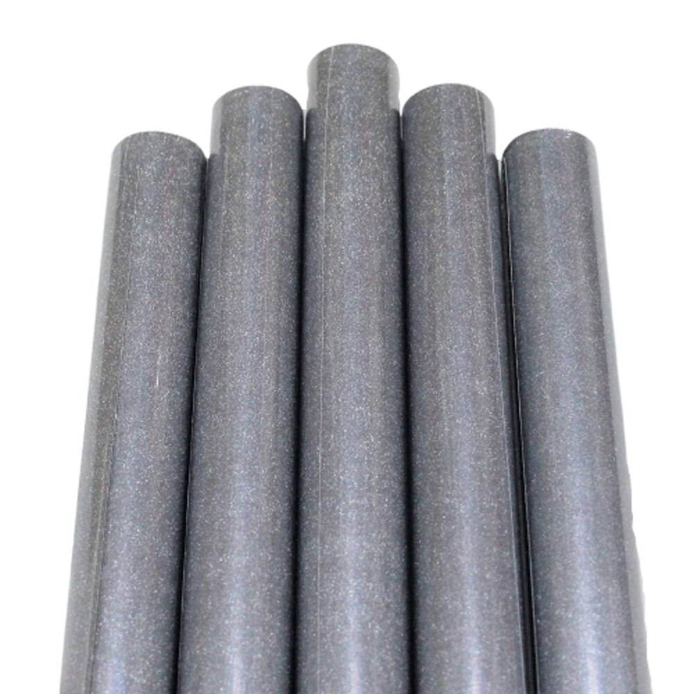 Set 5 role, hartie perlata pentru ambalat cadouri, Perlage, 200x70 cm, Gri Carbune