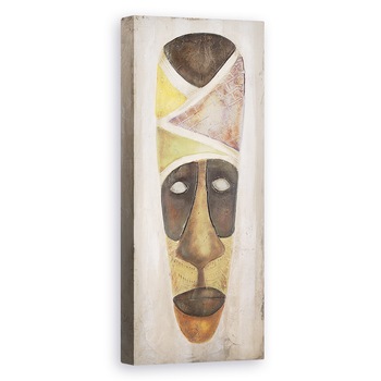 Tablou canvas - Masca Tikar, 40 x 100 cm Tablou canvas - Masca Tikar, 40 x 100 cm