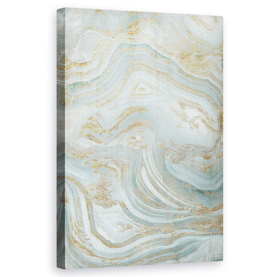 Tablou canvas - Abstract, Abastru, Agat, 60 x 100 cm