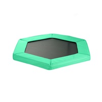 Banda de siguranta Upper Bounce pentru mini trambuline hexagonale, Diametru 127 cm, Verde, SK-HX50PAD-GR