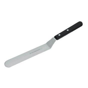 Spatula/Paleta Unghiulara Inox, 15x3.4 cm Spatula/Paleta Unghiulara Inox, 15x3.4 cm