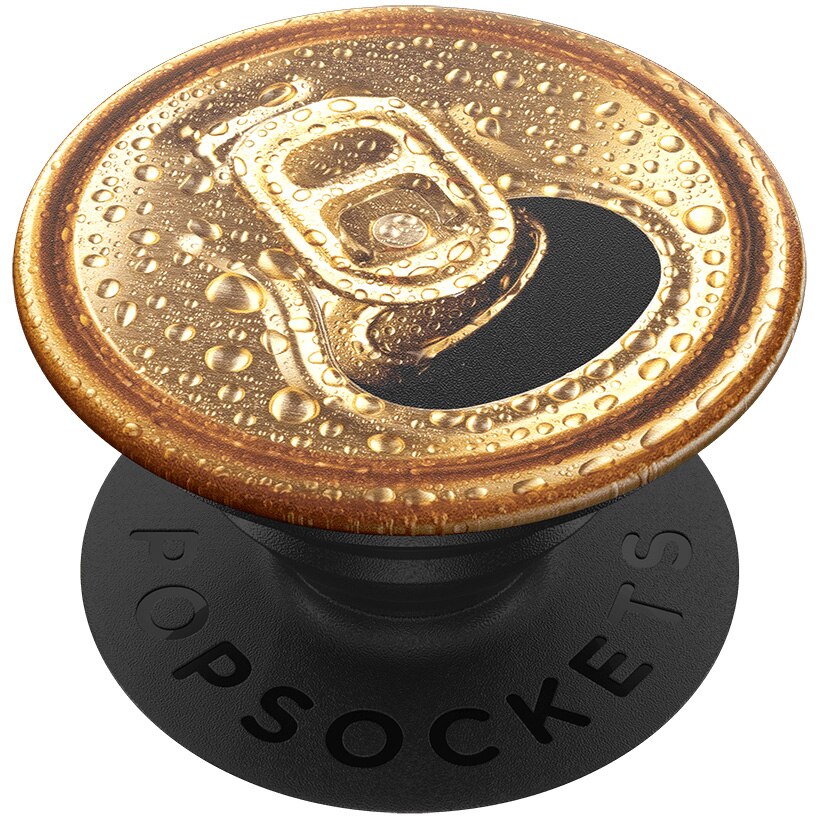 Accesoriu Popsockets pentru dispozitive mobile, PopGrip Crack a Cold One