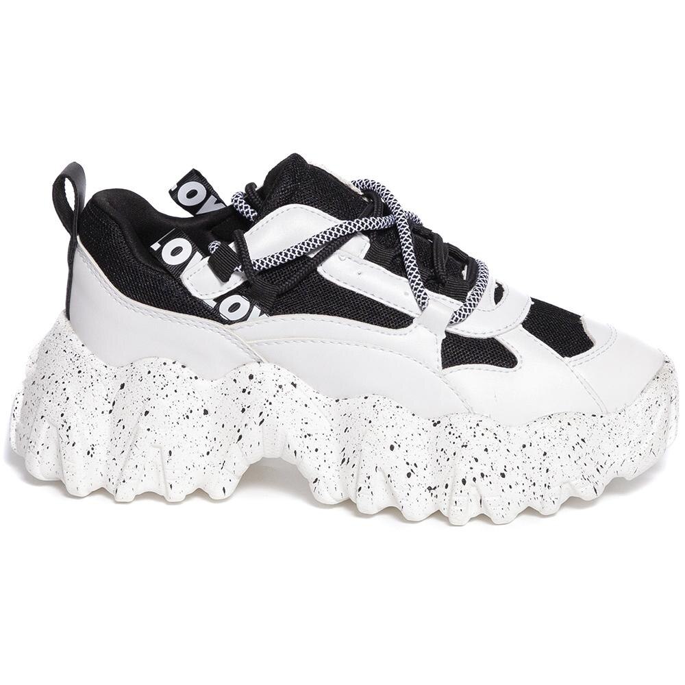 Pantofi sport dama Tristana, Negru, Negru