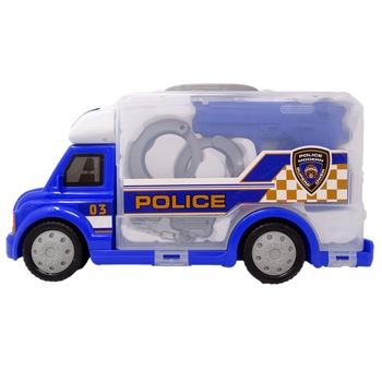 Set Jucarie Salamandra Kids Masina Politie si Accesorii Set Jucarie Salamandra Kids Masina Politie si Accesorii