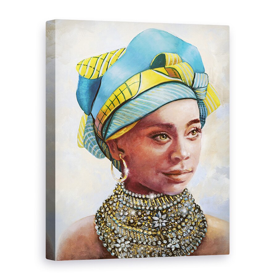 Tablou canvas - Portret African 1, 75 x 100 cm