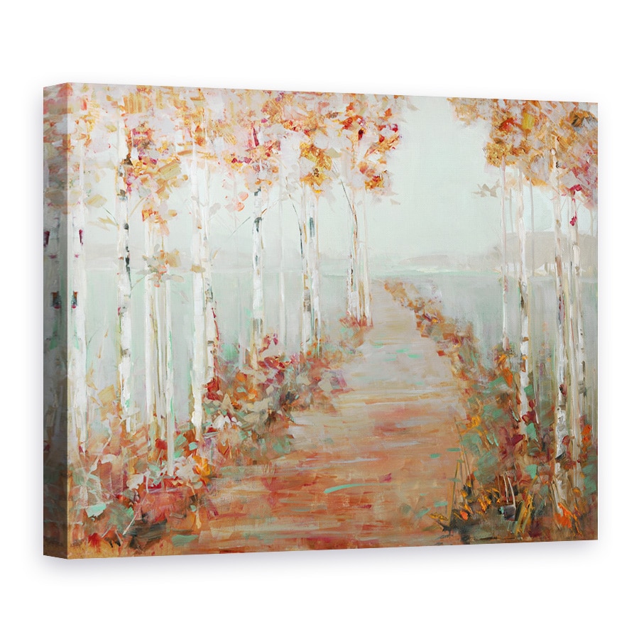 Tablou canvas - Natura, Peisaj, Copaci, Lac, Toamna, 75 x 100 cm