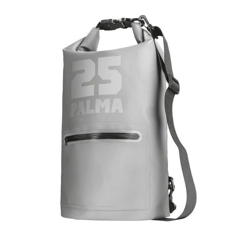 Geanta impermeabila Trust Palma, capacitate 25L, gri
