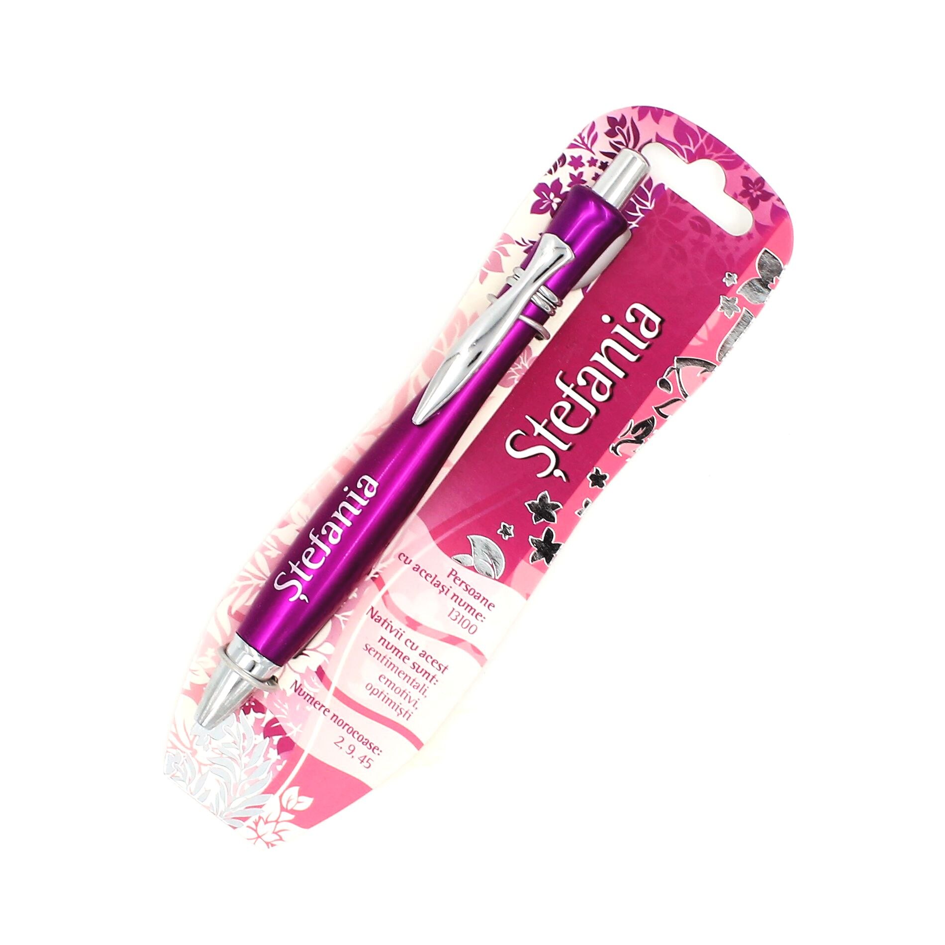 Pix elegant personalizat nume Stefania