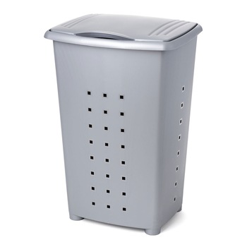 Cos rufe 43x35.5x64 cm 60L, Tatay, Plastic Gri Cos rufe 43x35.5x64 cm 60L, Tatay, Plastic Gri