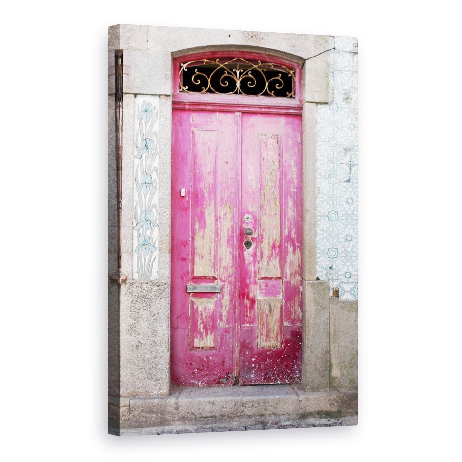 Tablou canvas - Usa Portugheza, Purtata, Violet, 60 x 90 cm