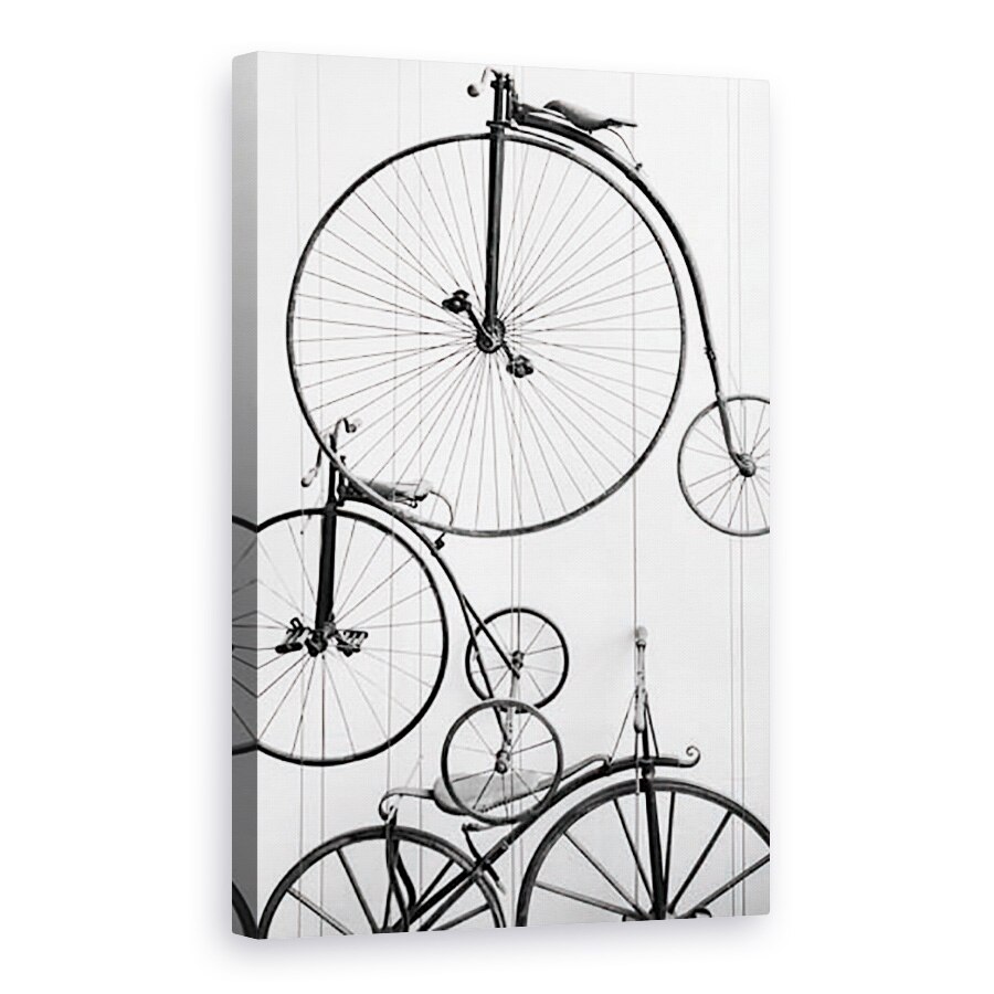Tablou canvas - Obiecte, Vehicul, Bicicleta, Retro, 40 x 60 cm
