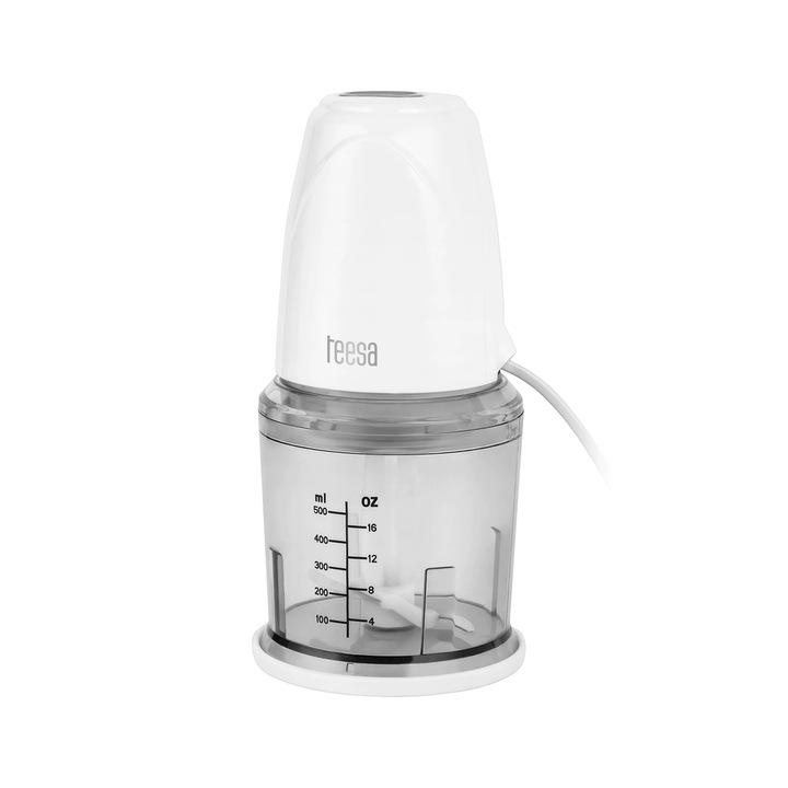 Tocator Chopper bol plastic 0.5L 260W Teesa