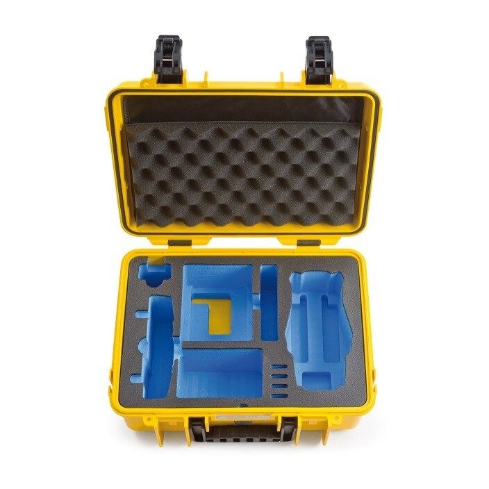Valiza tip B&W 4000 pentru DJI Mavic 2 (Pro / Zoom) / Smart Controller galben