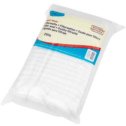 Filtre sintetice pentru acvariu, Ebi, Bumbac, 250g, Alb