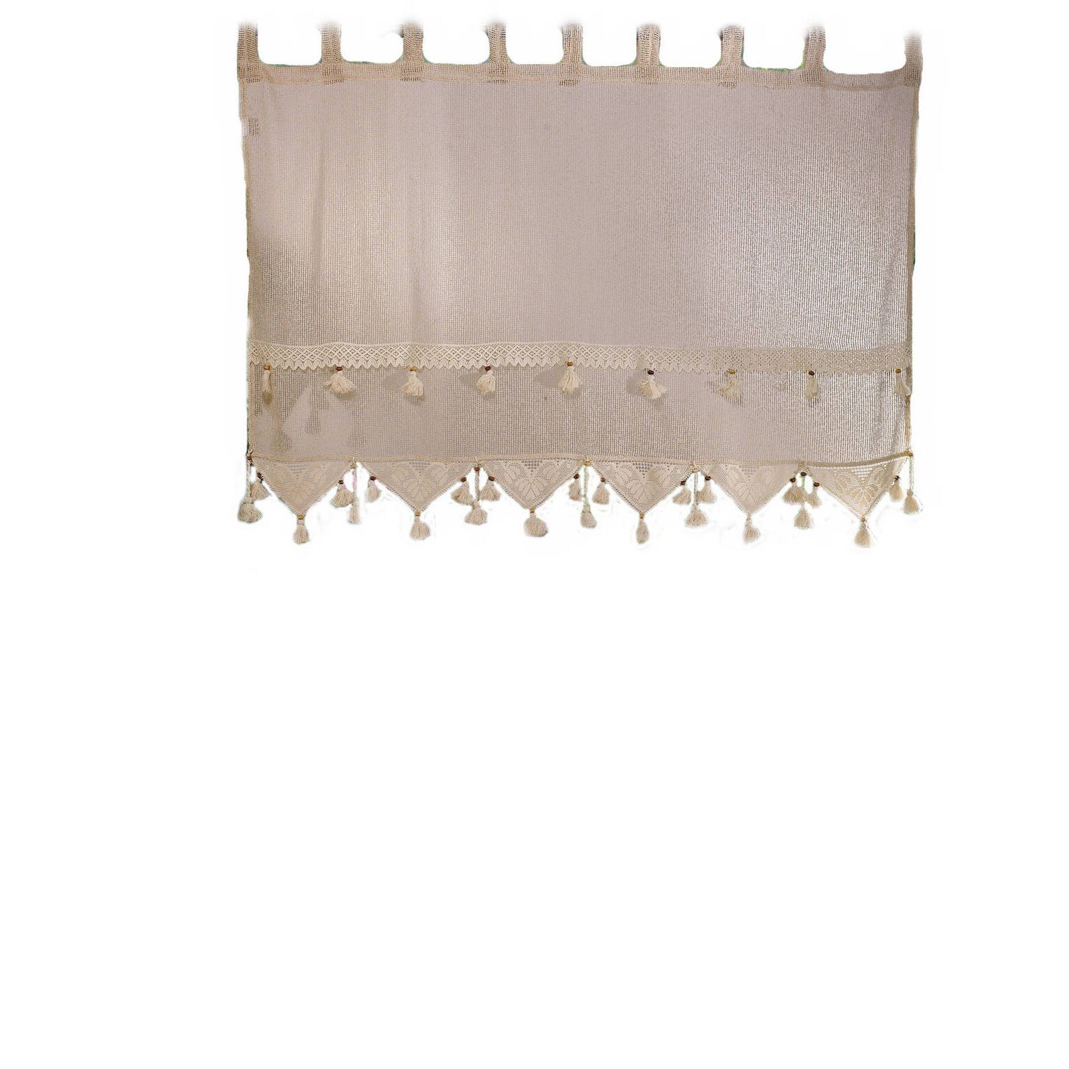 Perdea confectionata Valentini Bianco PR002 140x100 cm