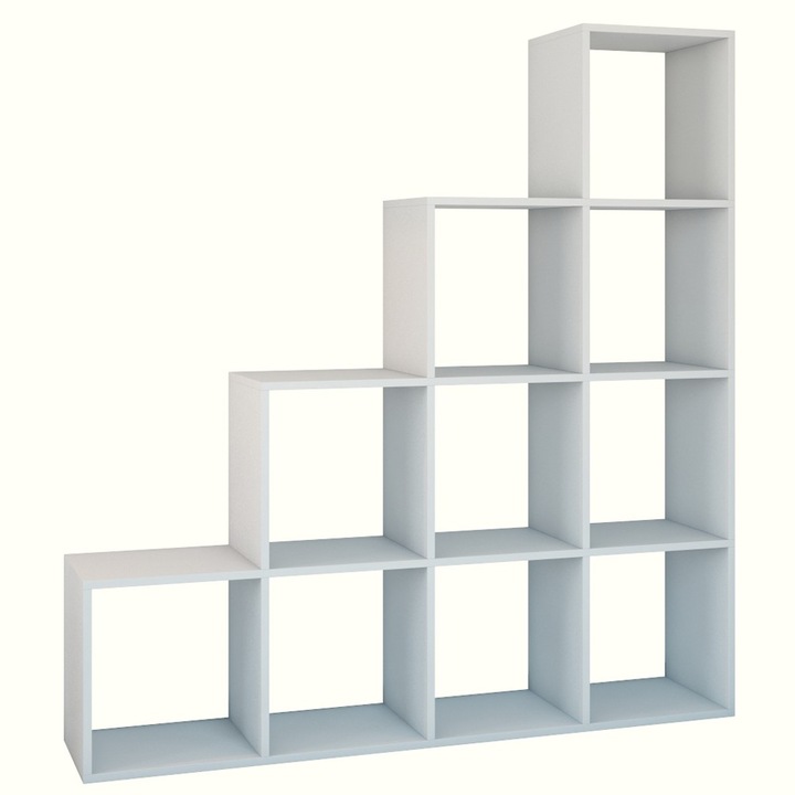 Drohmo Step 4X4 polc, fehér