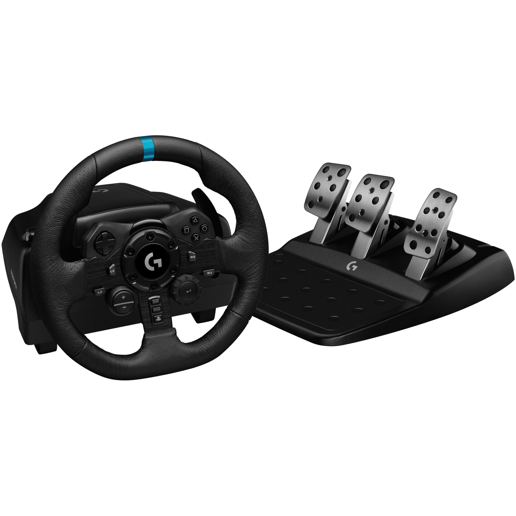 RS 踏板 PS5 PC TRUEFORCE Volan Logitech G923 Trueforce pentru PS5, PS4 and PC - eMAG.ro