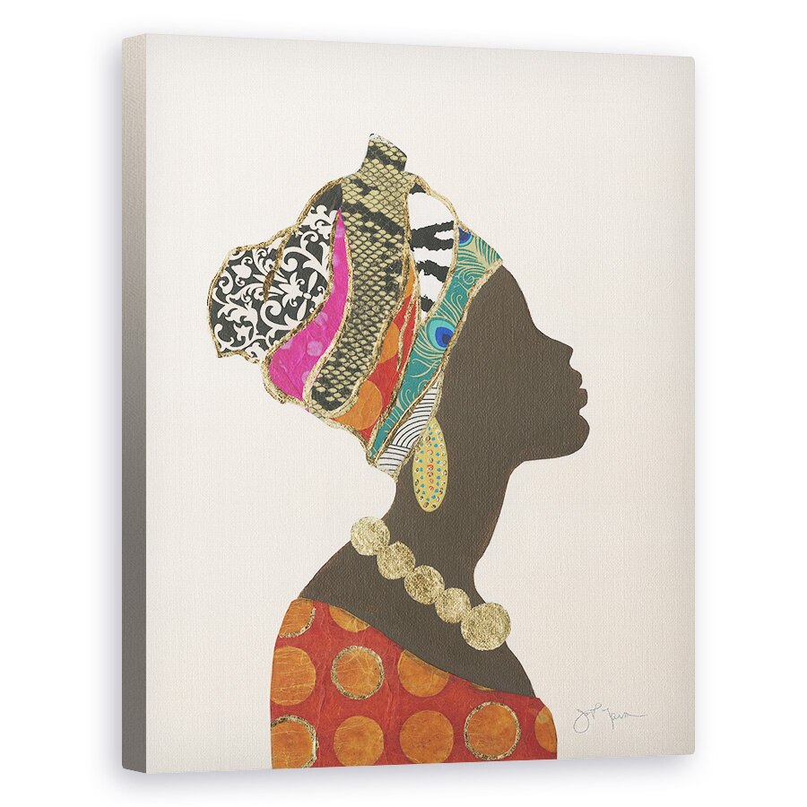 Tablou canvas - Portret Femeie Africana 1, 50 x 70 cm