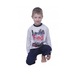 Pijama pentru baieti Marcinkowski Max MRKW6G-158-cm, Gri 32603