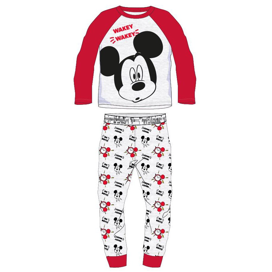 Pijama maneca lunga, Wakey wakey, rosu