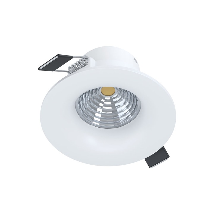 Süllyesztett spotlámpa SALICETO, 98243, EGLO, LED, 6W, 380 lm, 2700K, alumínium, fehér, 8,8 x 4,2 cm
