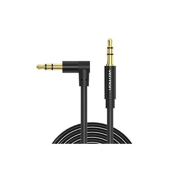 Cablu auxiliar pentru unghi drept 3,5 mm ,1 metru , Vention Cablu auxiliar pentru unghi drept 3,5 mm ,1 metru , Vention