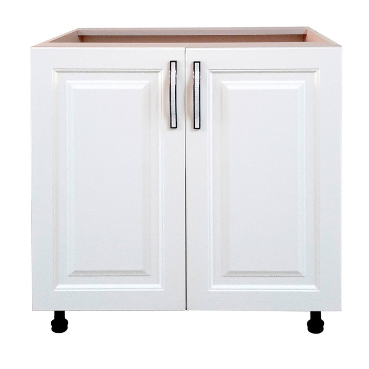 Corp inferior 2 usi Cremona, Ice coffee/ MDF Ivory, 80 x 52 x 82 cm