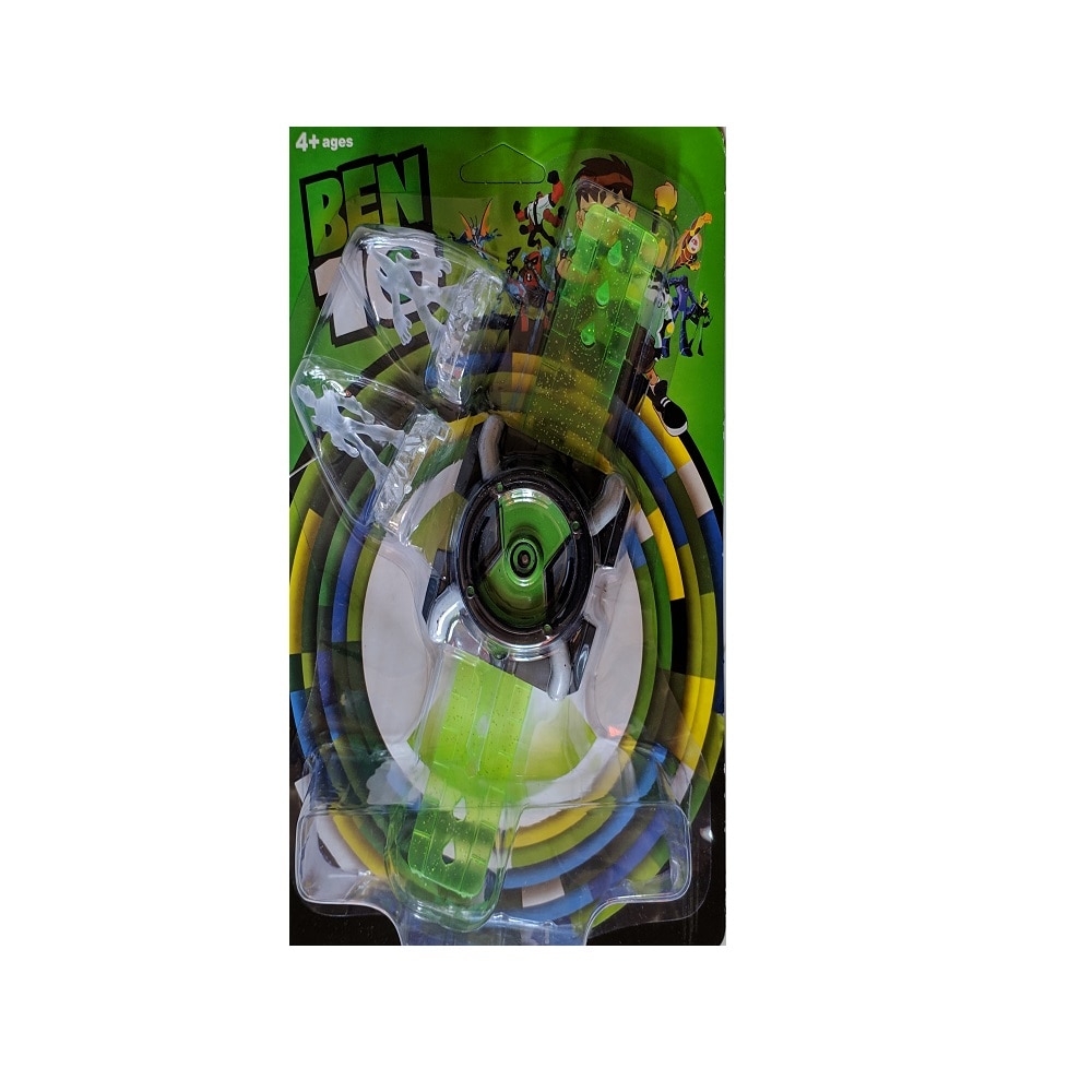 Ceas de jucarie model BEN 10 cu proiectii, +3 ani, Multicolor