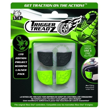 Joc Gripuri Trigger Treadz Ltd Edition Project Scorpio Negru Verde Xbox One Joc Gripuri Trigger Treadz Ltd Edition Project Scorpio Negru Verde Xbox One