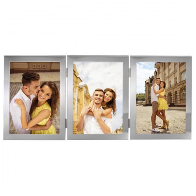 Rama foto Hama 65349, Sticla, Rama metalica, 3 poze, 13x18 cm, Argintie