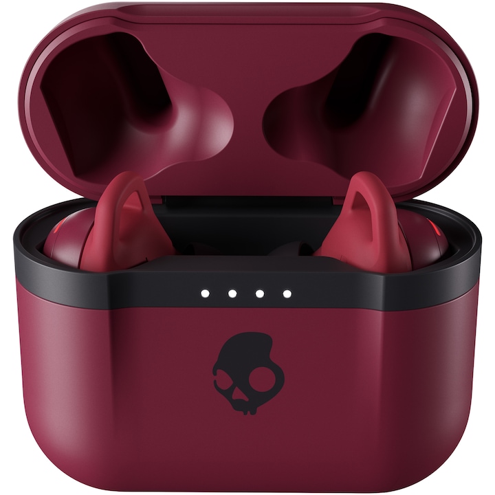 Skullcandy Indy Evo vezeték nélküli fülhallgató,Bluetooth, Mély Vörös
