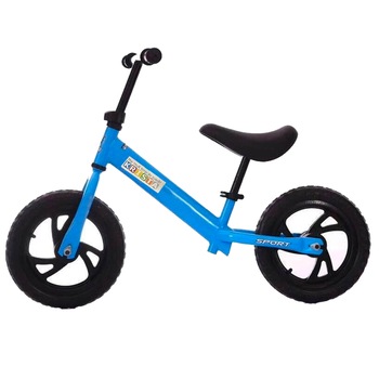 Bicicleta fara pedale, cadru aluminiu, B01 bleu - Krista® Bicicleta fara pedale, cadru aluminiu, B01 bleu - Krista®