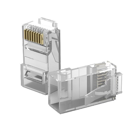 Conectori RJ45 CAT 6 UTP ,100 buc, Vention