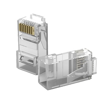 Conectori RJ45 CAT 6 UTP ,100 buc, Vention Conectori RJ45 CAT 6 UTP ,100 buc, Vention
