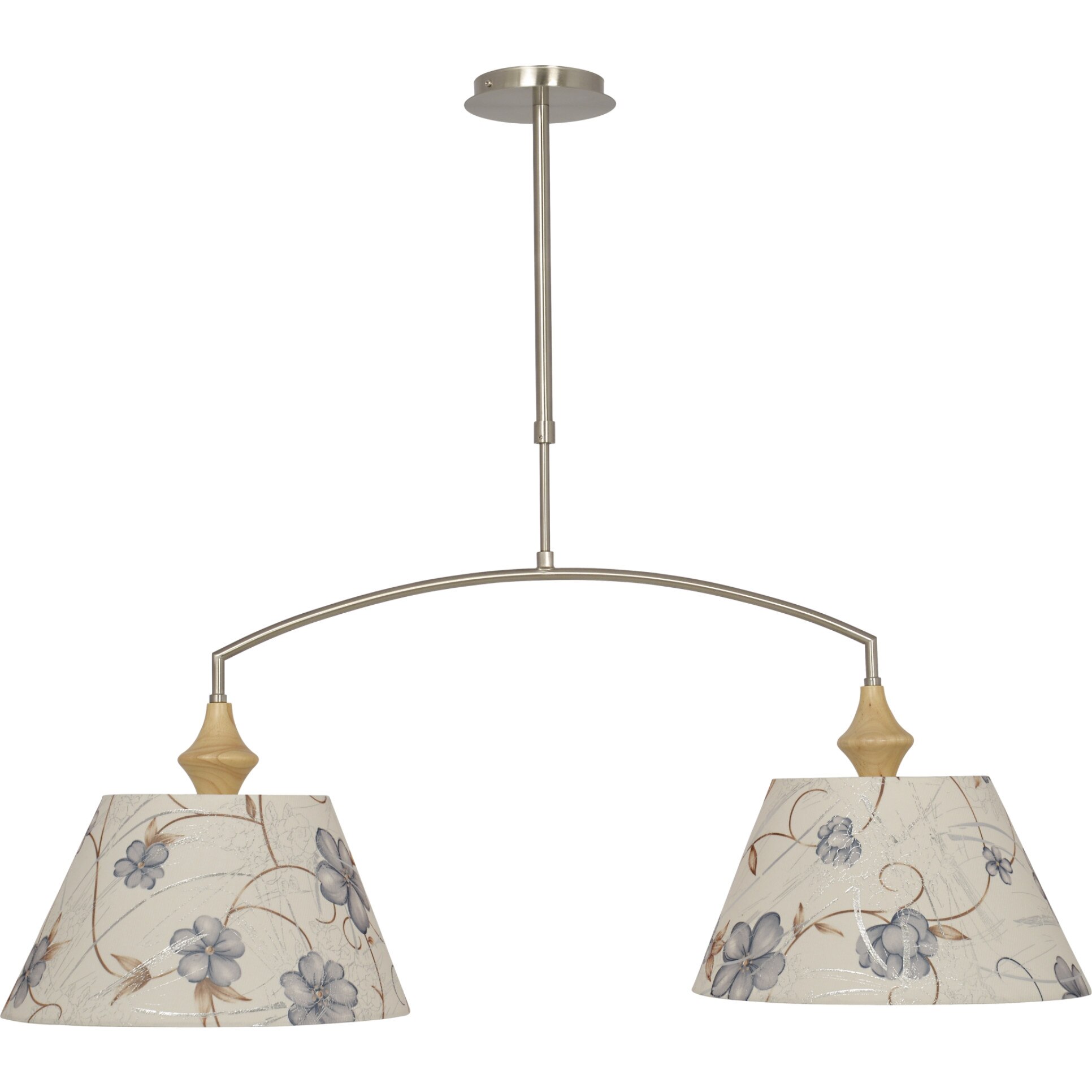 Suspensie Klausen Fatima Sp2, Multicolor, KL 0096, E27, 2x11 W