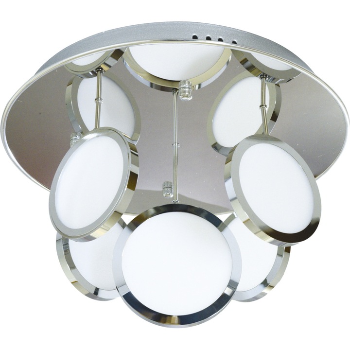 Candelabru Klausen Andromeda 5, Crom, KL 6420, 32 W, LED