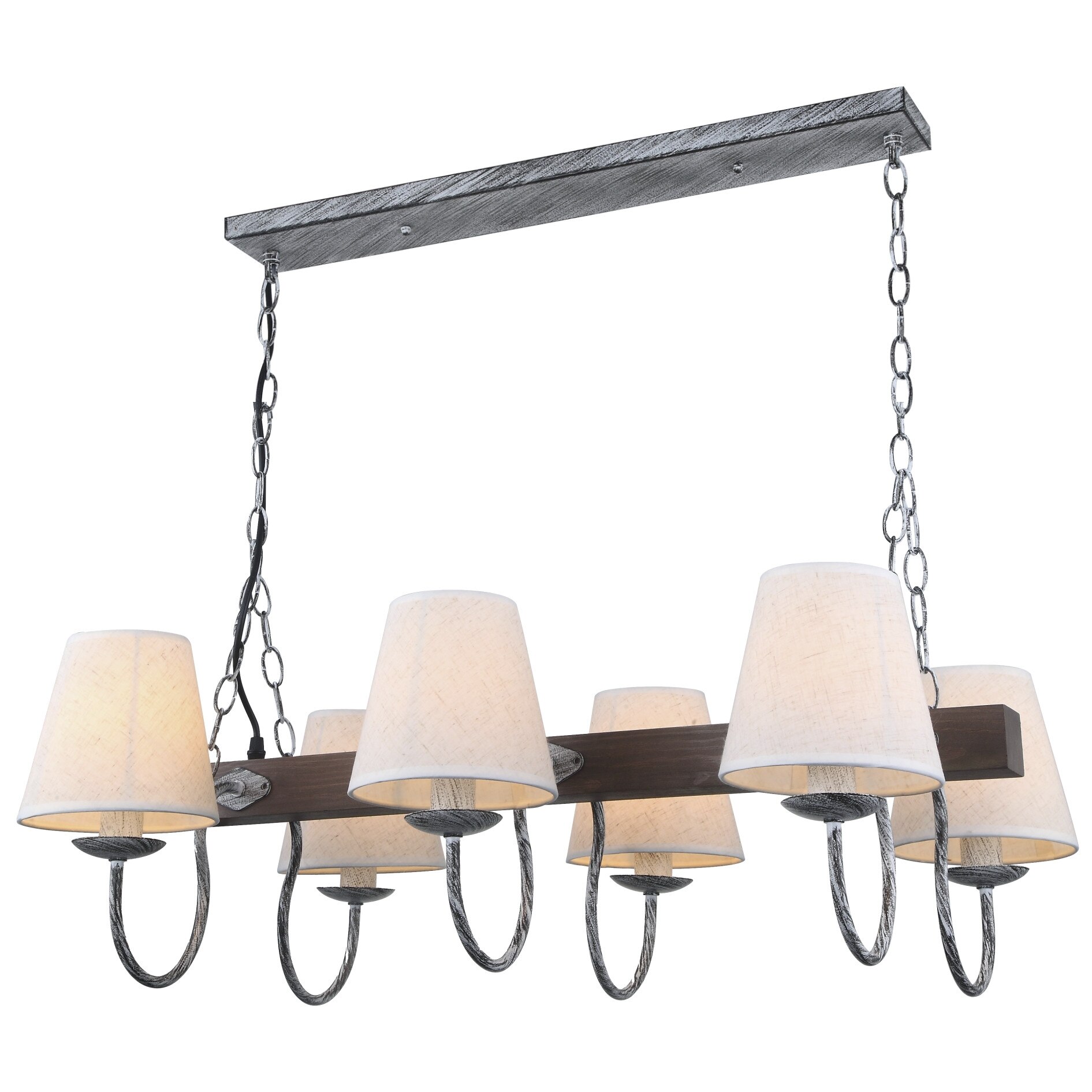 Candelabru Klausen Epoca 6, Crem, KL 6397, E14, 6x7 W