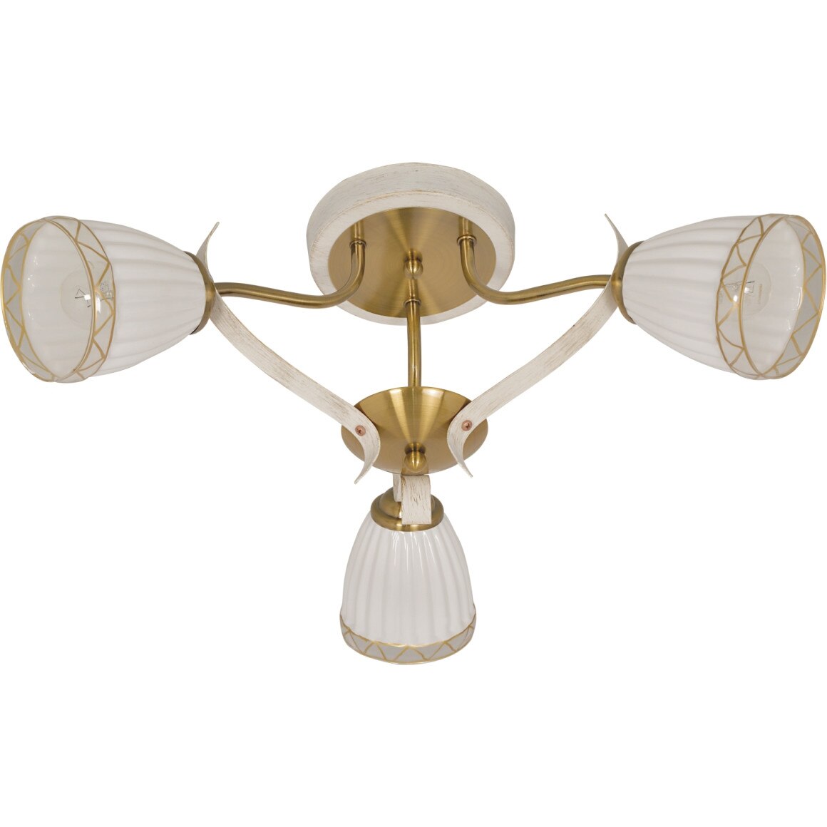 Lusta Klausen Zoe 3, Bronz/Alb, KL 3038, E14, 3x7W