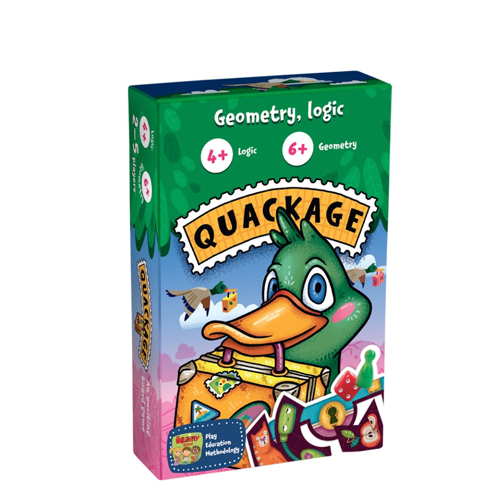 Joc educativ Elemente de Geometrie - QUACKAGE