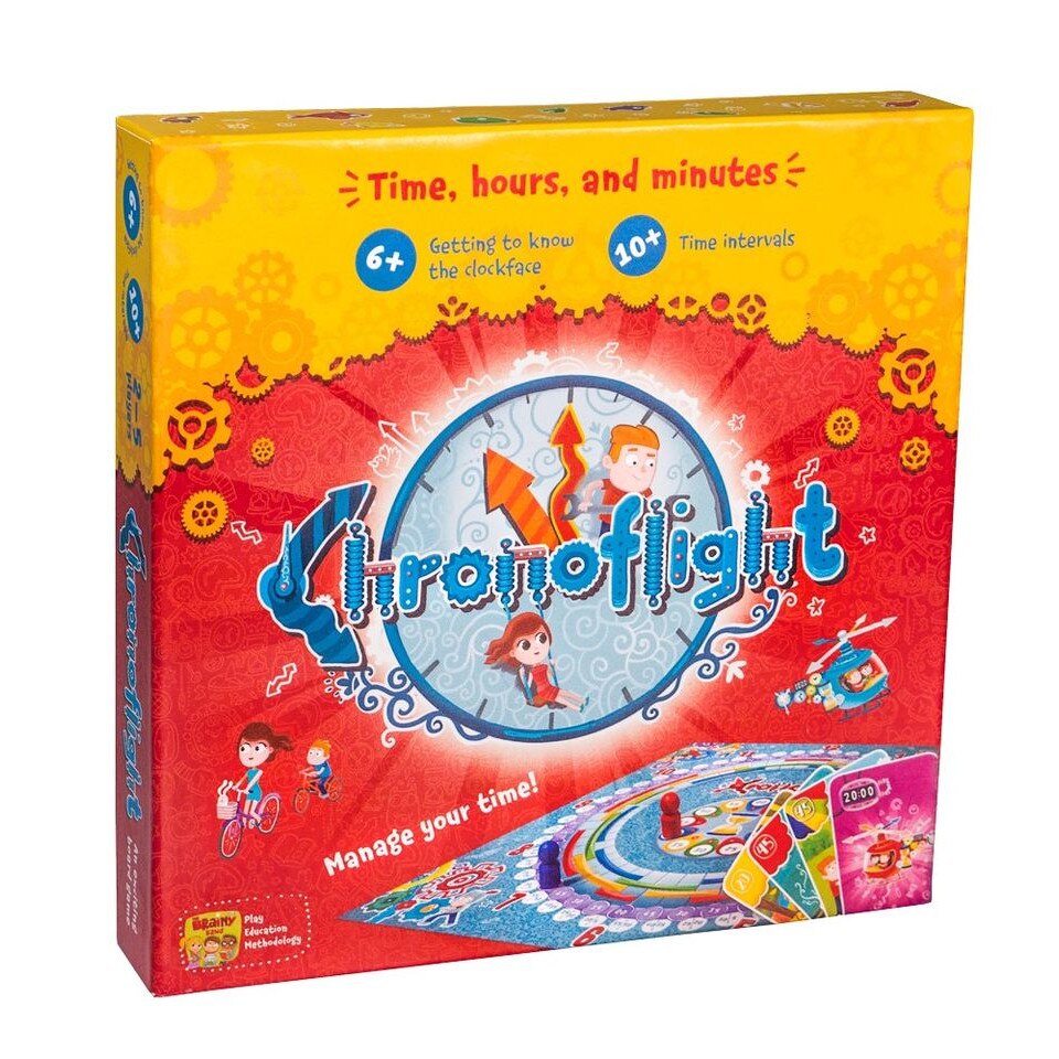 Joc educativ Invatam ceasul - CHRONOFLIGHT