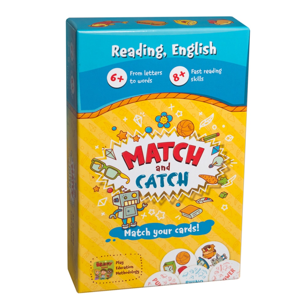 Joc educativ de asociere - MATCH AND CATCH